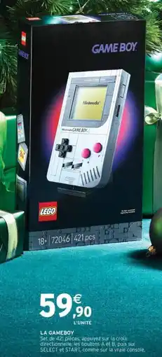 Intermarché La gameboy offre