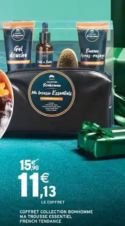 Intermarché Coffret collection bonhomme ma trousse essentiel french tendance offre