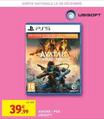 Intermarché Avatar-ps5 ubisoft offre