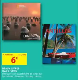 Intermarché Beaux livres maxilivres offre