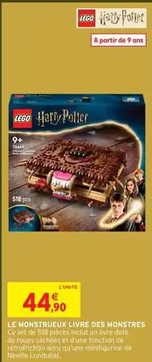 Intermarché Le monstrueux livre des monstres offre