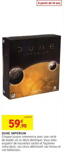 Intermarché Dune imperium offre
