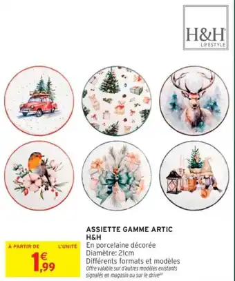 Intermarché Assiette gamme artic h&h offre