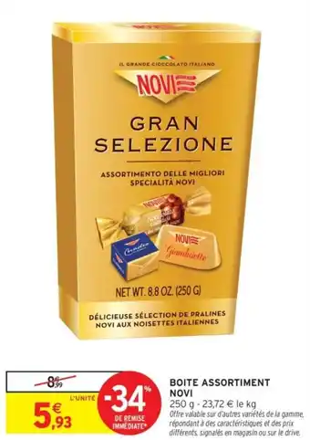 Intermarché Boite assortiment novi offre