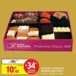 Intermarché Instant chocolat maison roucadil offre