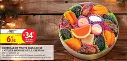 Intermarché Corbeille de fruits secs louise l'atelier brousse & fils création offre