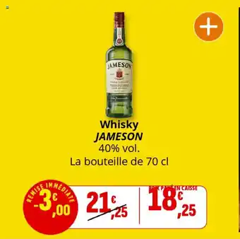 Coccinelle Supermarché JAMESON Whisky offre