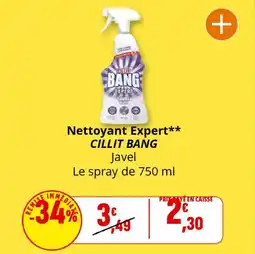 Coccinelle Supermarché CILLIT BANG Nettoyant Expert offre