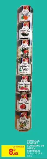 Intermarché Corbeille bouquet gourmand v9 lucien georgelin offre