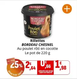 Coccinelle Supermarché BORDEAU CHESNEL Rillettes offre