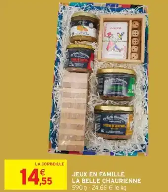 Intermarché Jeux en famille la belle chaurienne offre