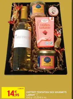 Intermarché Coffret tentation des gourmets laredy offre