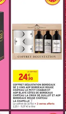 Intermarché Coffret dégustation offre
