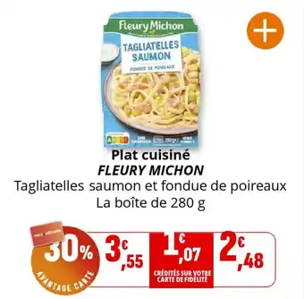 Coccinelle Supermarché FLEURY MICHON Plat cuisiné offre