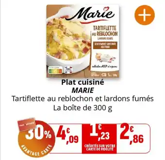 Coccinelle Supermarché MARIE Plat cuisiné offre