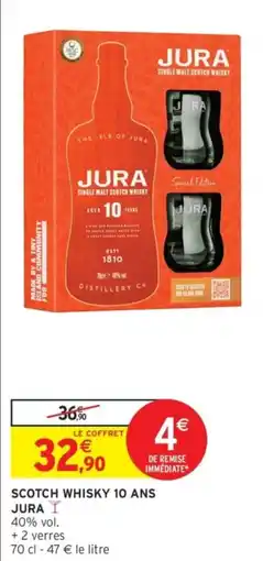 Intermarché Scotch whisky offre