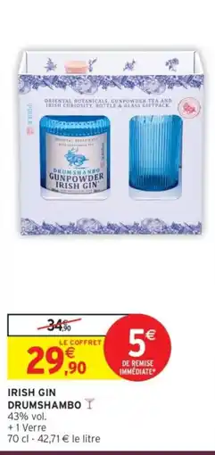 Intermarché Irish gin drumshambo offre