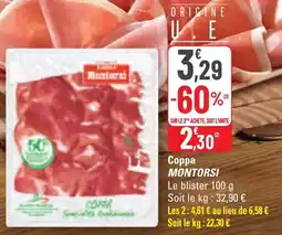 G20 Coppa montorsi offre