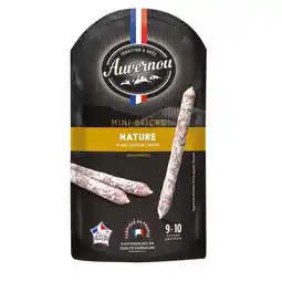 Carrefour Market Auvernou saucissons mini sticks offre