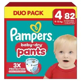 Carrefour Market Pampers culottes duo pack offre