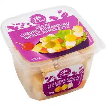 Carrefour Market Carrefour classic' sur tous les dés de fromages 150 g offre