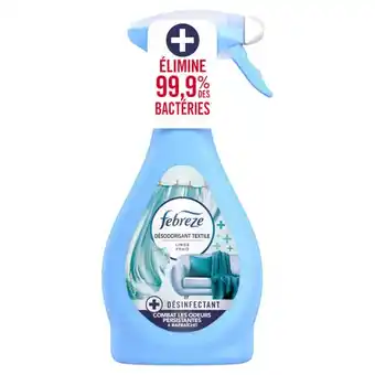 Carrefour Market Febreze textile offre