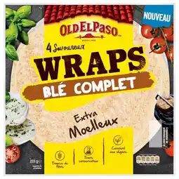 Carrefour Market Old el paso wrap de blé offre