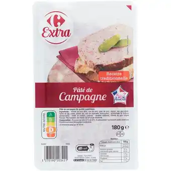 Carrefour Market Carrefour extra pâté de campagne offre