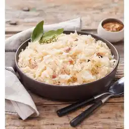 Carrefour Market Choucroute cuisinée aux lardons et au vin blanc offre