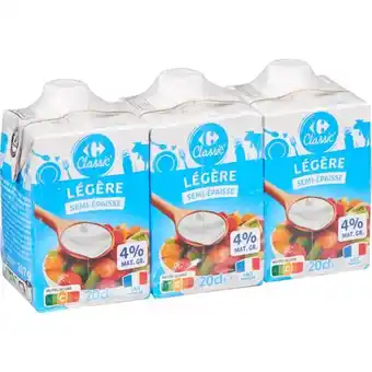 Carrefour Market Carrefour classic' crème u.h.t. semi-epaisse offre