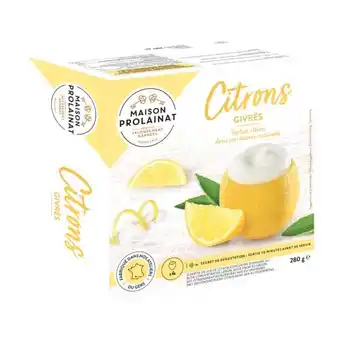 Carrefour Market Maison prolainat citron givré offre