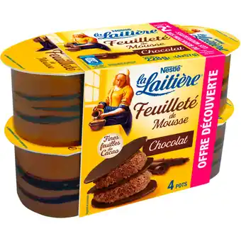 Carrefour Market La laitière feuilleté de mousse offre découverte offre