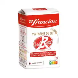 Carrefour Market Francine farine de blé t65 label rouge offre