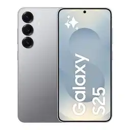 Carrefour Samsung smartphone galaxy s25 gris offre