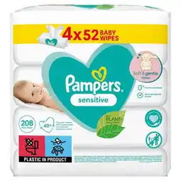 Carrefour Market Pampers lingettes bébé offre