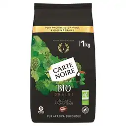 Carrefour Market Carte noire café en grains bio offre