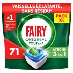 Carrefour Market Fairy capsules lave-vaisselle pack xl offre