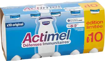 Carrefour Danone actimel édition limitée offre