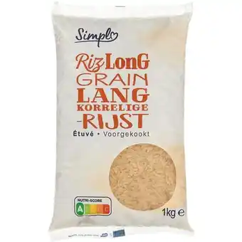 Carrefour Market Simpl riz long grain étuvé offre