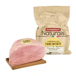 Carrefour Jambon cuit supérieur sans couenne naturals offre