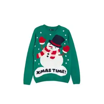 Carrefour Market Tex pull de noël famille offre