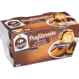 Carrefour Market Carrefour original profiteroles au chocolat offre