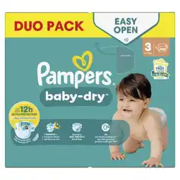 Carrefour Market Pampers couches duo pack offre