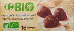 Carrefour Market Carrefour bio sur tous les chocolats offre