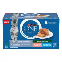 Carrefour Purina one terrines pour chats stérilisés offre