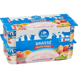 Carrefour Carrefour classic' yaourts brassés, aux fruits mixés offre