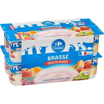 Carrefour Carrefour classic' yaourts brassés, aux fruits mixés offre
