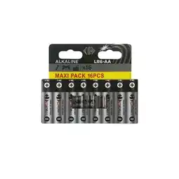 Carrefour Carrefour maxi pack 16 piles lr6/aa i-tech+ offre