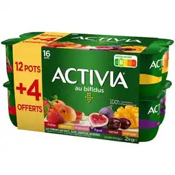 Carrefour Activia yaourts fruits offre