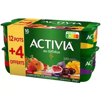 Carrefour Activia yaourts fruits offre